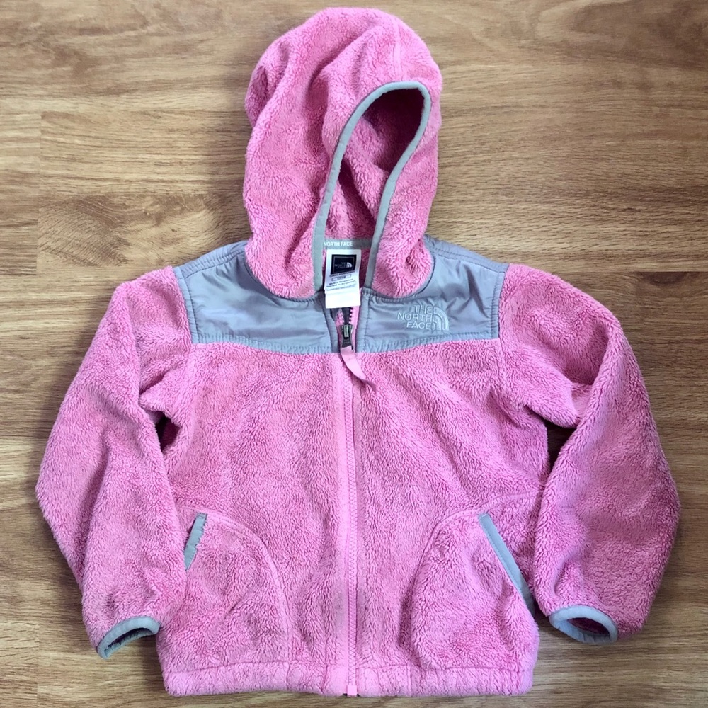 North Face Pink Fleece Jacket